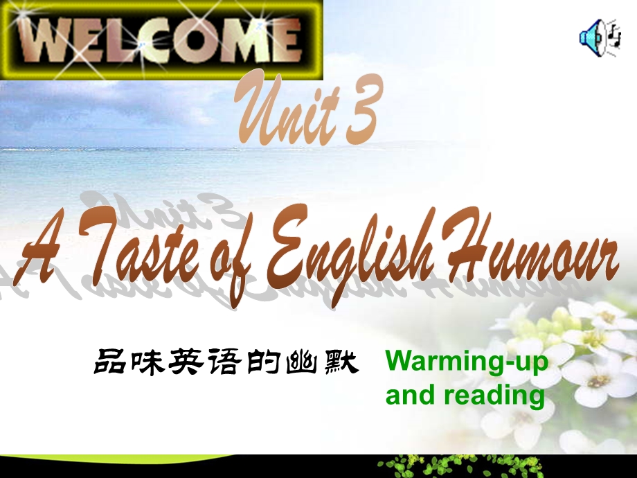 Unit3 A taste of English humour.ppt_第1页