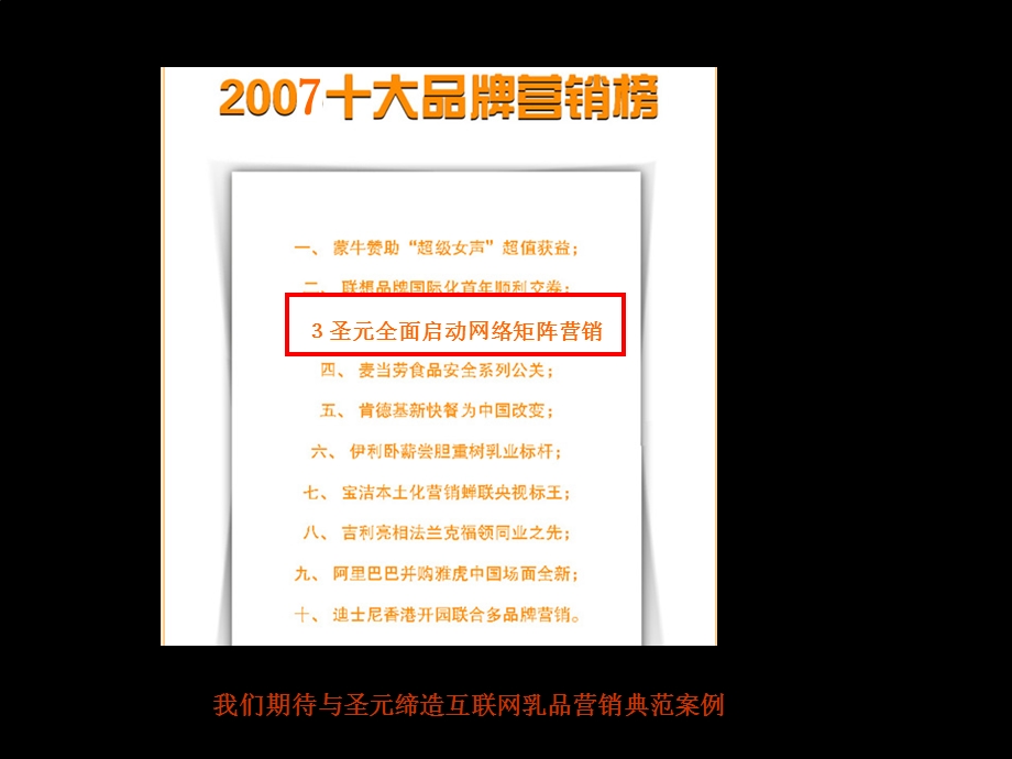 【广告策划-PPT】青岛圣元乳品2007年度网络营销推广建议方案(1).ppt_第2页