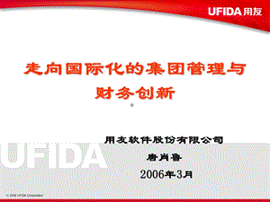 走向国际化的集团管理与财务创新(唐肖鲁)(1)(1).ppt