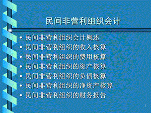 民间非营利组织会计.ppt.ppt