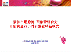 黄金72小时引爆营销.ppt