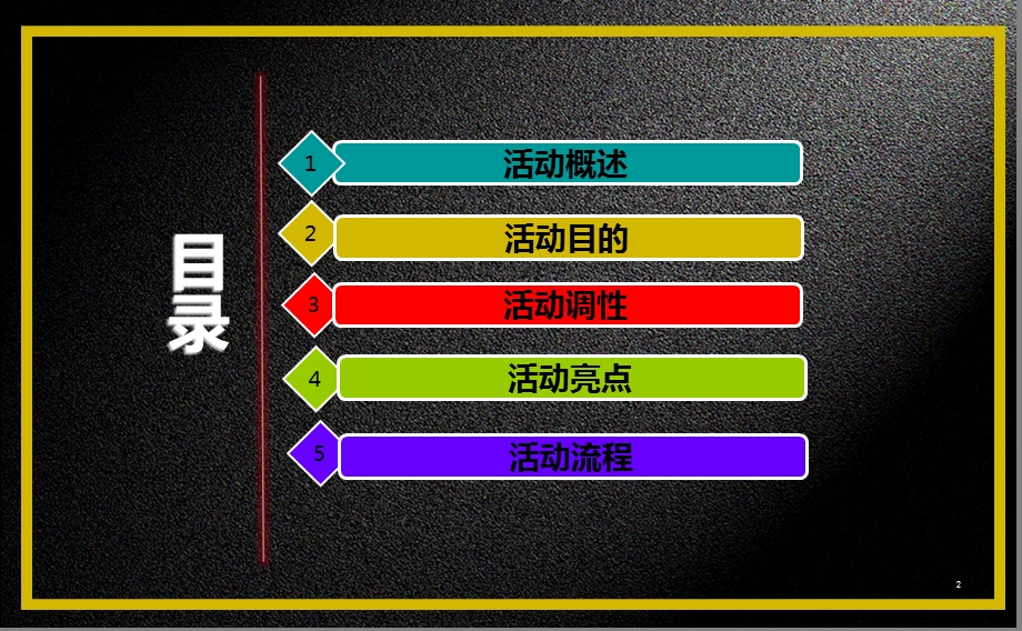 2013公馆生活艺术盛典暨绿地外滩公馆营销中心开放仪式活动策划案.ppt_第2页