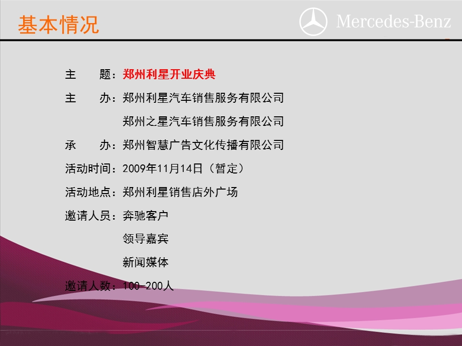 【广告策划-PPT】Benz奔驰开业推广案2011.ppt_第2页