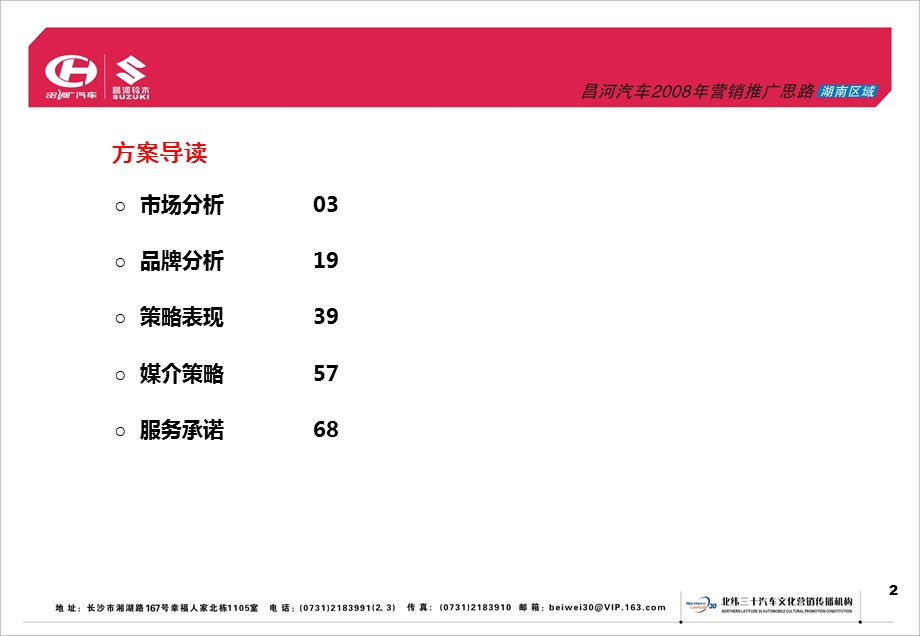 2008年昌河汽车湖南区域营销推广策划案.ppt_第2页