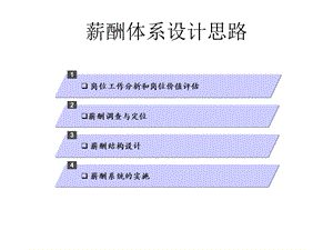 薪酬体系设计思路.ppt