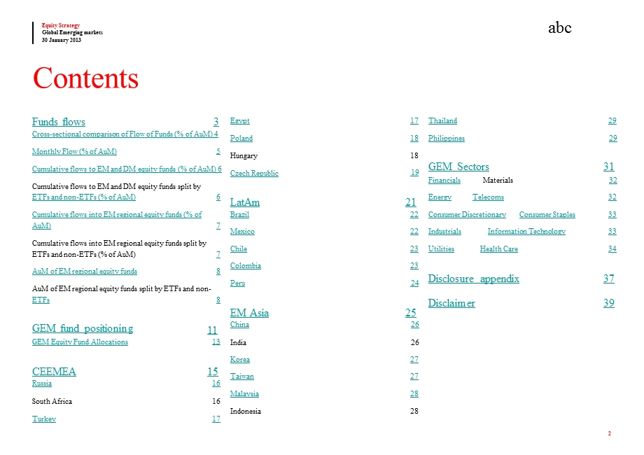 MONTHLY_GEMS_EQUITY_FLOWS：A_SUMMARY_OF_2012_EM_EQUITY_FLOWS-2013-01-30.ppt_第2页