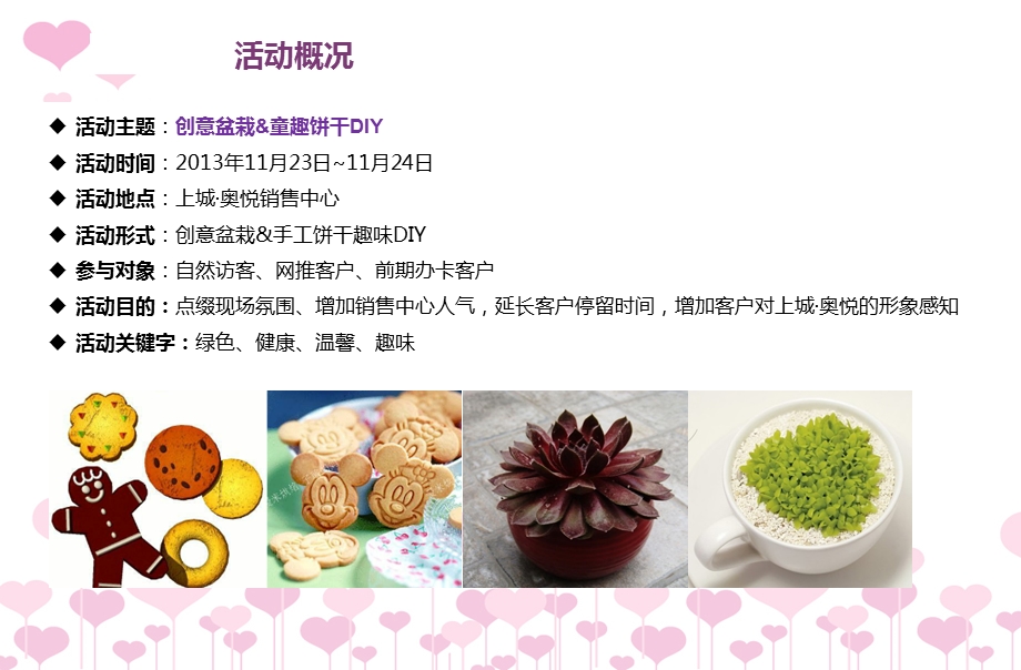 上城楼盘销售中心创意盆栽&童趣饼干DIY暖场活动策划方案(1).ppt_第2页