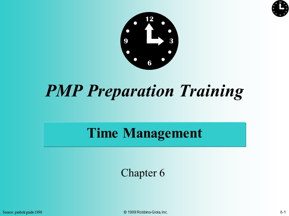 PMP Preparation Trainingch6-time(1).ppt_第1页