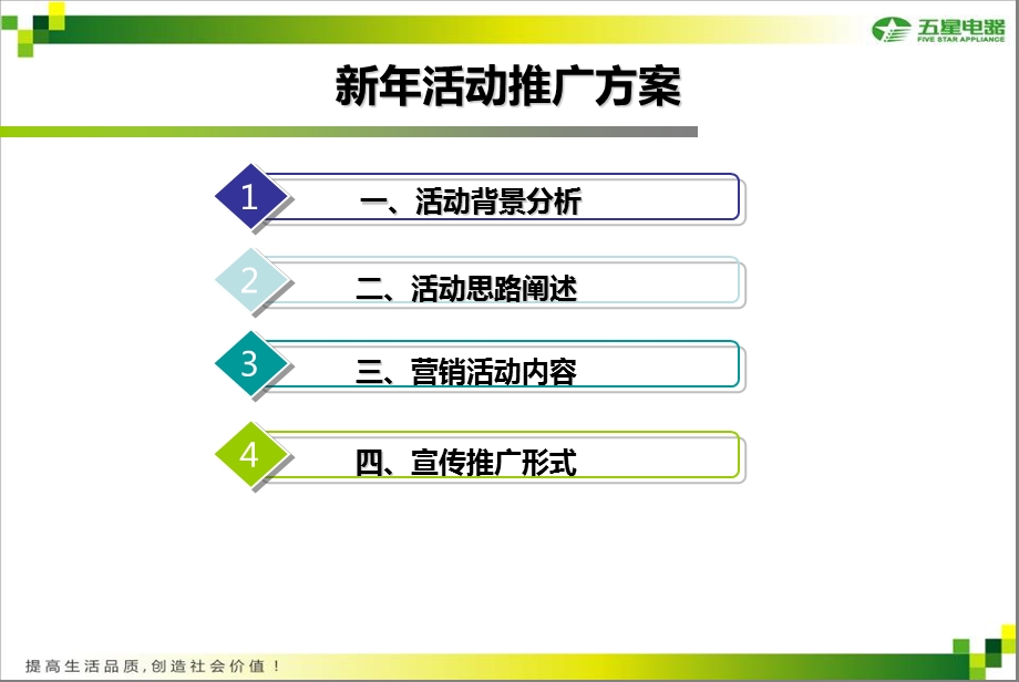 厦门XX电器企业新年促销销活动策划方案【最新精品系列推荐】 .ppt_第2页