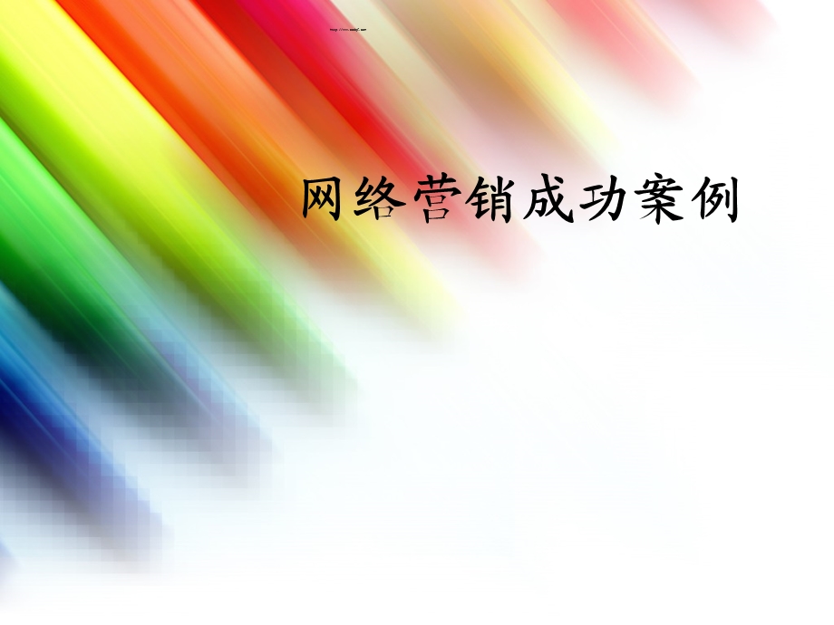 网络营销成功案例.ppt(2).ppt_第1页