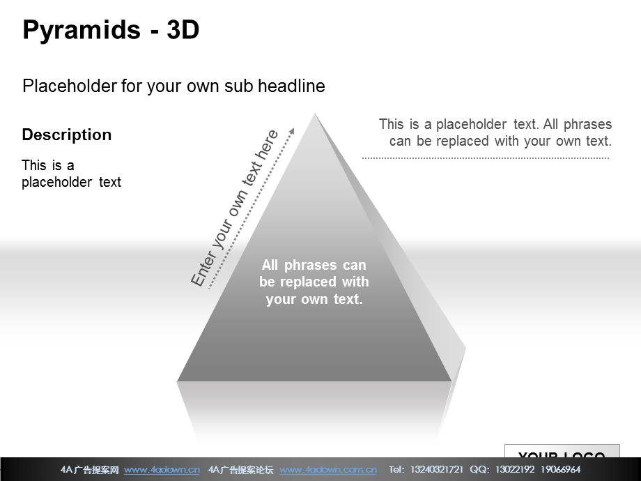 presentationload出品3D立体质感金字塔PPT图表24张.ppt_第1页