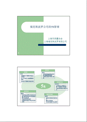 福克斯波罗公司的5S管理.ppt