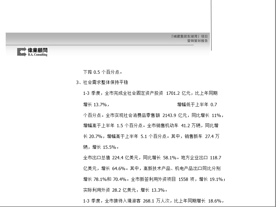 伟业顾问：城建集团北京东湖湾项目营销策划报告2006-89页(1).ppt_第3页