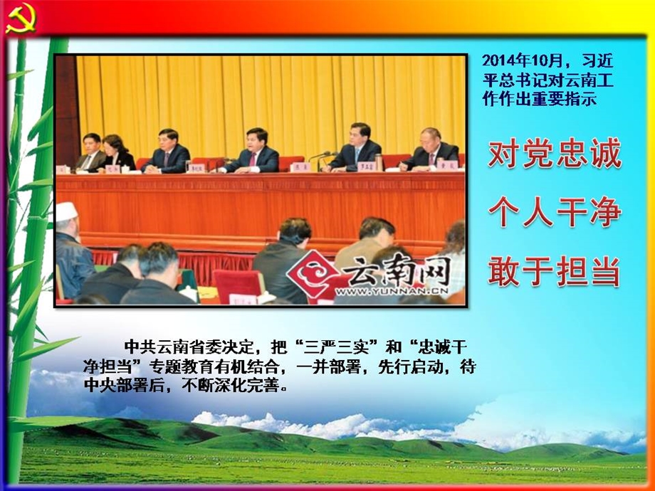 三严三实和忠诚干净担当党课宣传演讲稿(1).ppt_第3页