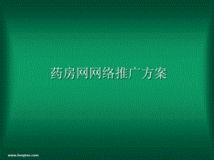 行业网站网络推广方案(1).ppt