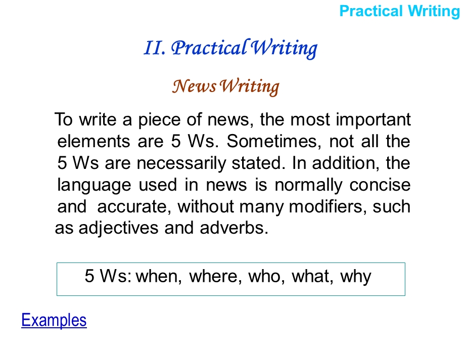 新闻 News Writing.ppt_第1页