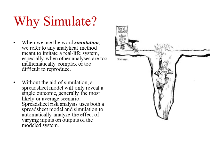 MONTE CARLO SIMULATION &AMP; SPREADSHEET MODELING.ppt_第2页