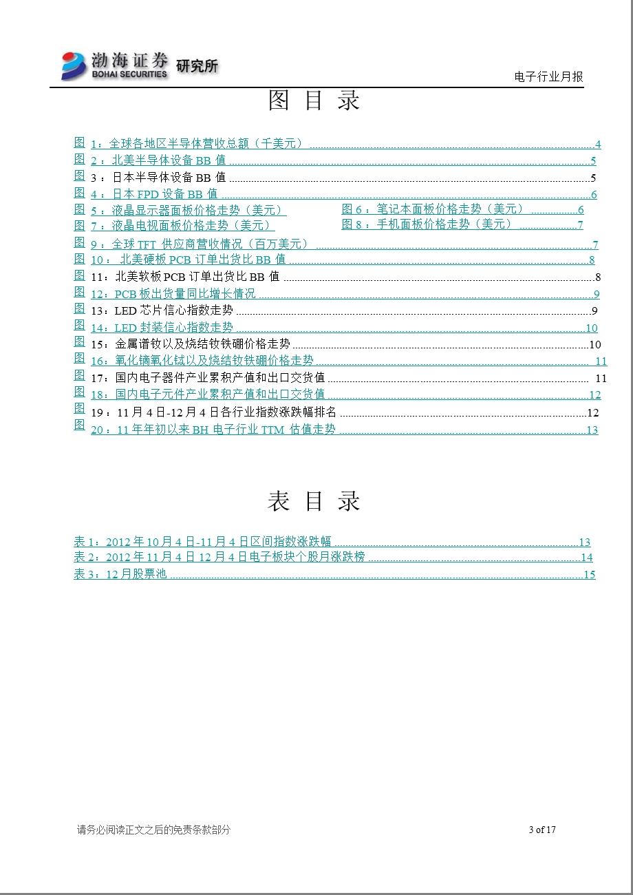 电子行业月报：局势尚不明朗_还需静观其变-2012-12-05.ppt_第3页