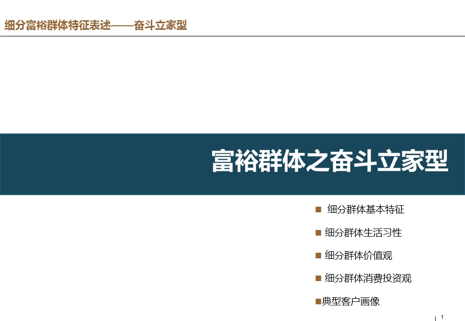 2012中国富裕群体消费行为和投资偏好研究报告【下篇】 .ppt_第1页