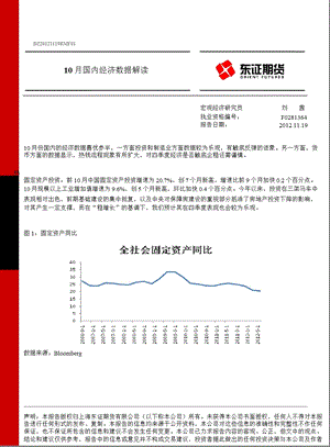 10月国内经济数据解读-2012-11-20.ppt