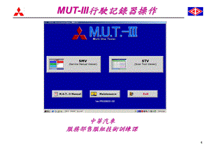 MUT-III行駛記錄器操作(1).ppt