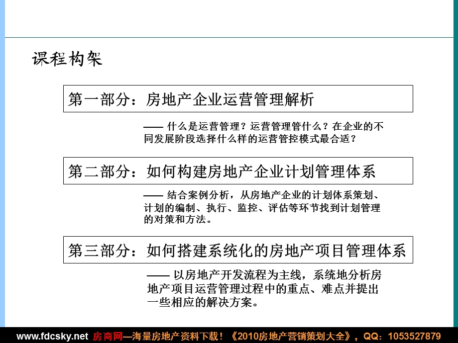 标杆房地产企业运营计划解读与借鉴（黄博文）(1).ppt_第3页