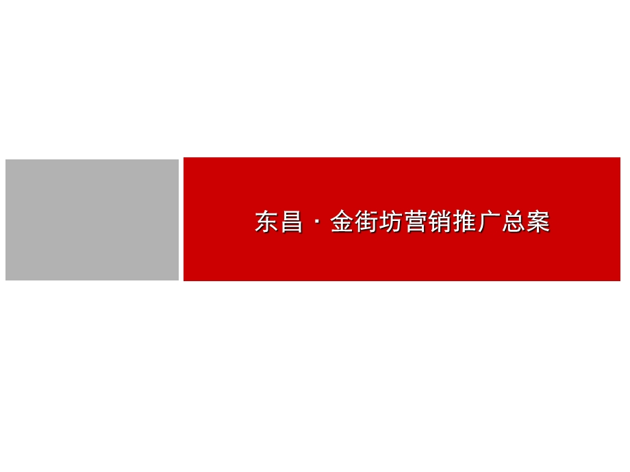 东昌金街坊营销推广总案 47P.ppt_第1页