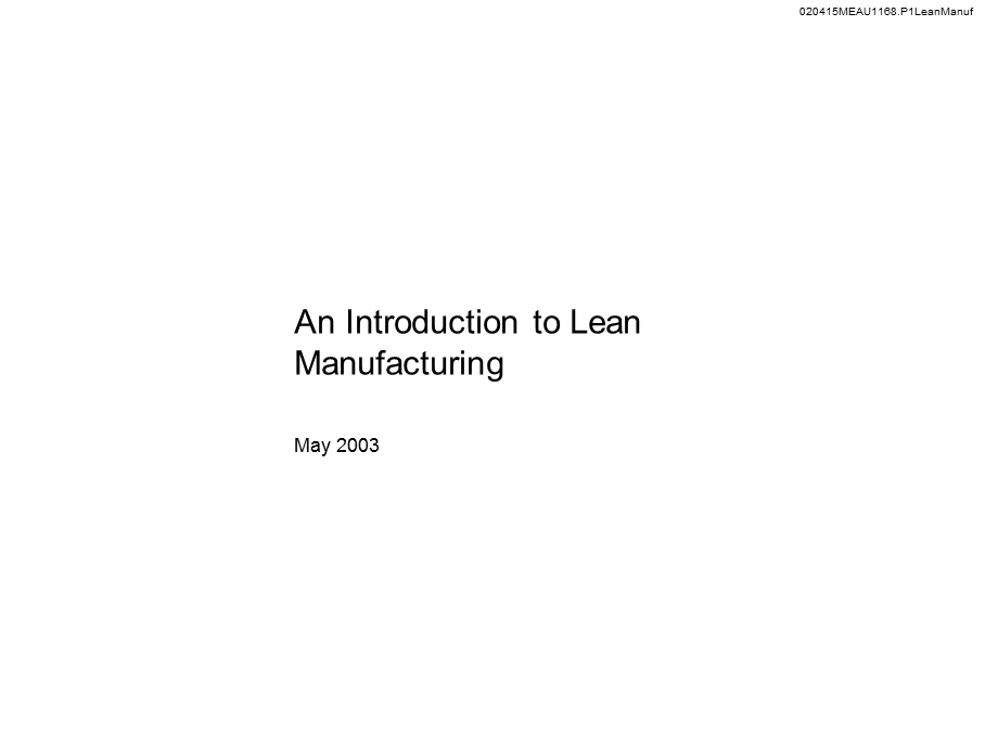 24616 INTRODUCTION TO LEAN (CARD GAME).ppt_第1页