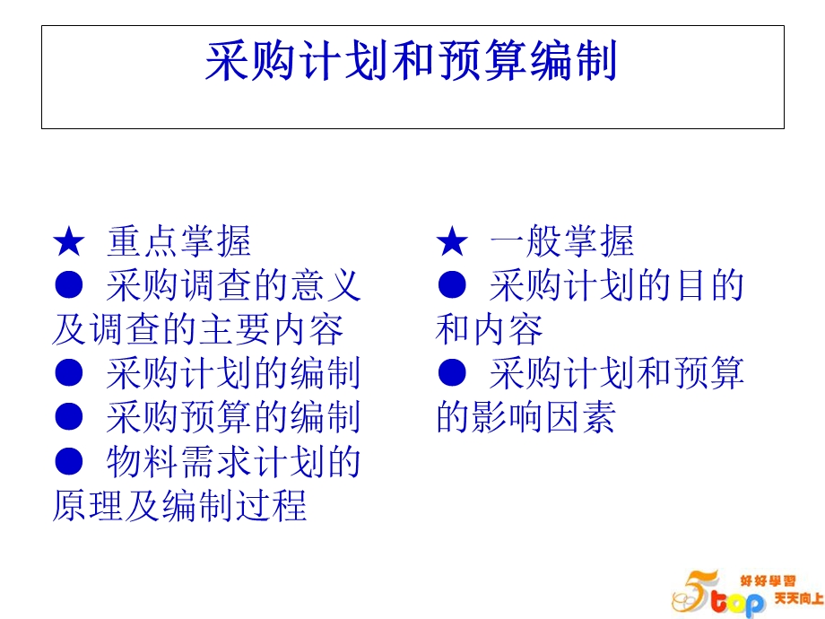 采购计划管理和预算编制(ppt 127页).ppt_第2页