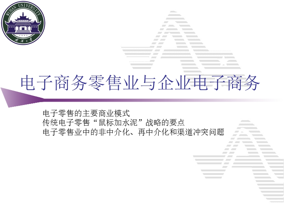 电子商务零售业与企业电子商务.ppt_第1页