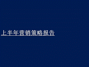 2012年上半年贵阳金阳新世界营销策略报告.ppt