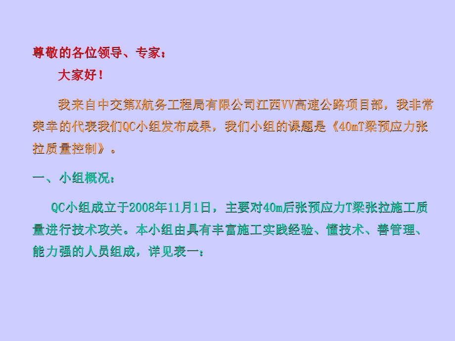 40mT梁预应力张拉质量控制QC.ppt_第1页