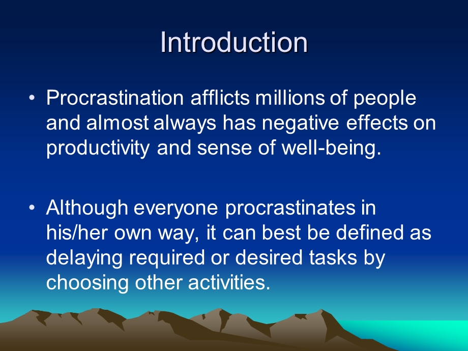 overcoming procrastination - harper college.ppt_第3页