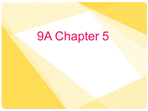 上海版牛津初中英语课件9A Chapter 5.ppt