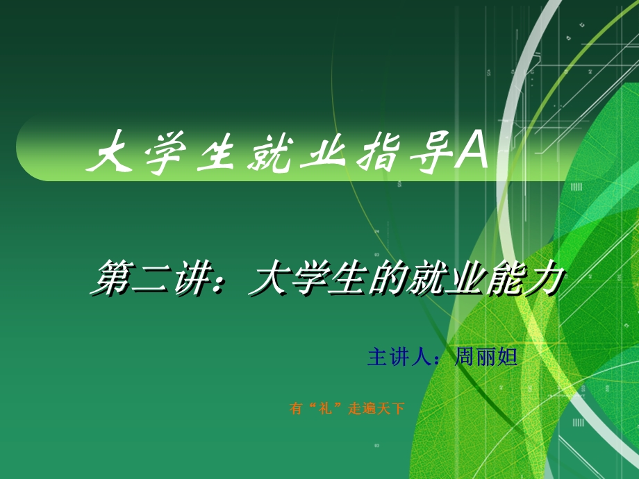 第二讲：大学生的就业能力.ppt.ppt_第1页