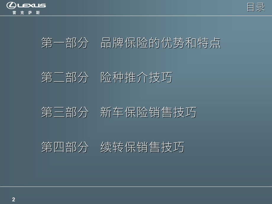 雷克萨斯保险培训.ppt_第2页