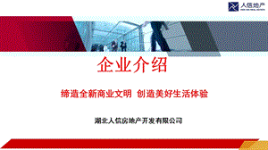 湖北武汉汉阳人信汇简介招商手册.ppt