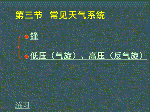 2.3锋面系统(选用).ppt