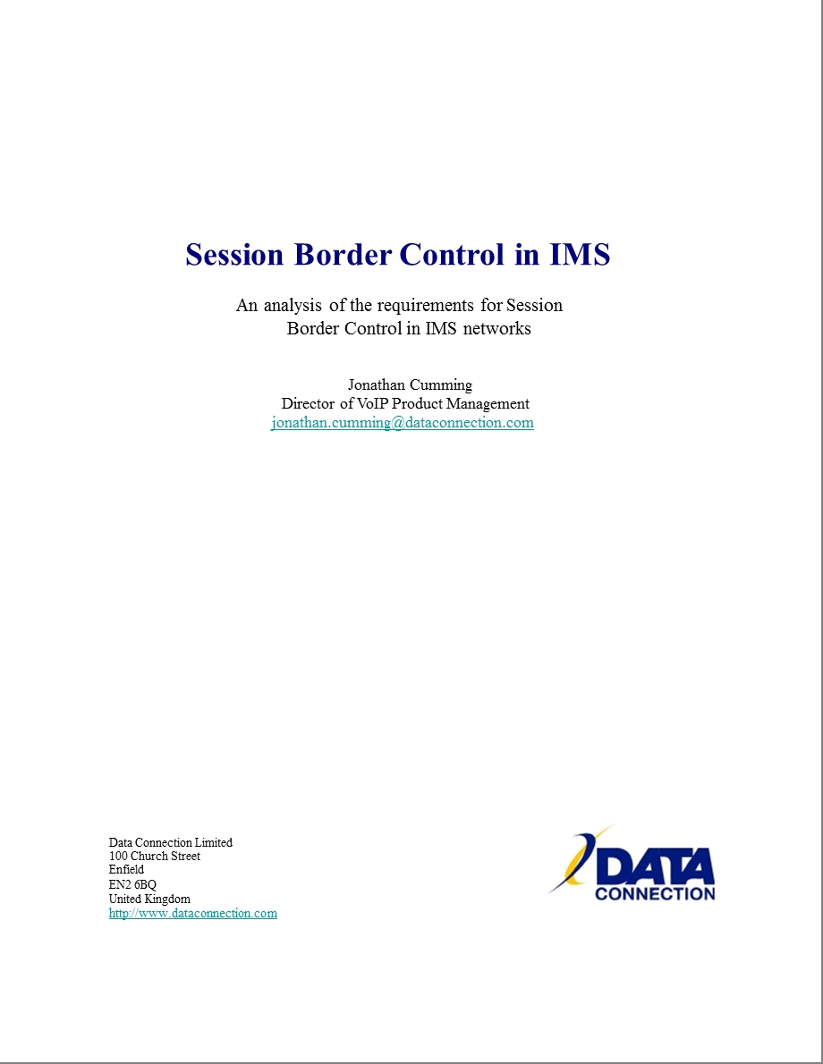 Session Border Controller in IMS(1).ppt_第1页