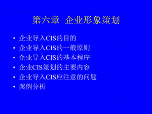 第六章企业形象策划.ppt