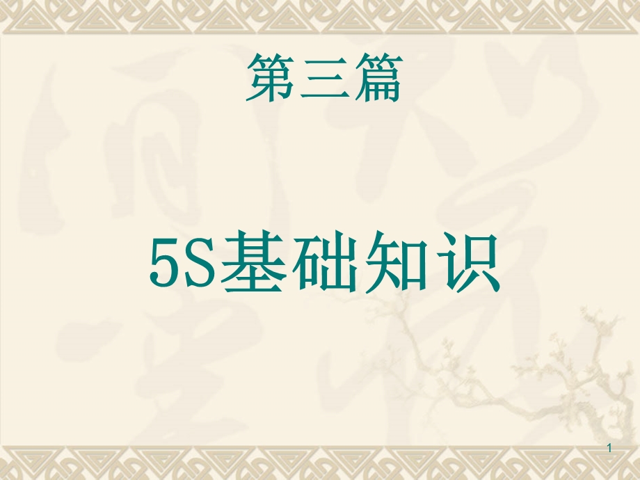 5S培训资料PPT 5s基础知识(2).ppt_第1页