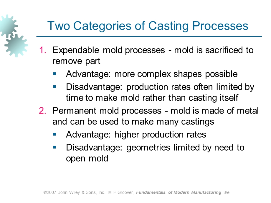 METAL CASTING PROCESSES.ppt_第2页