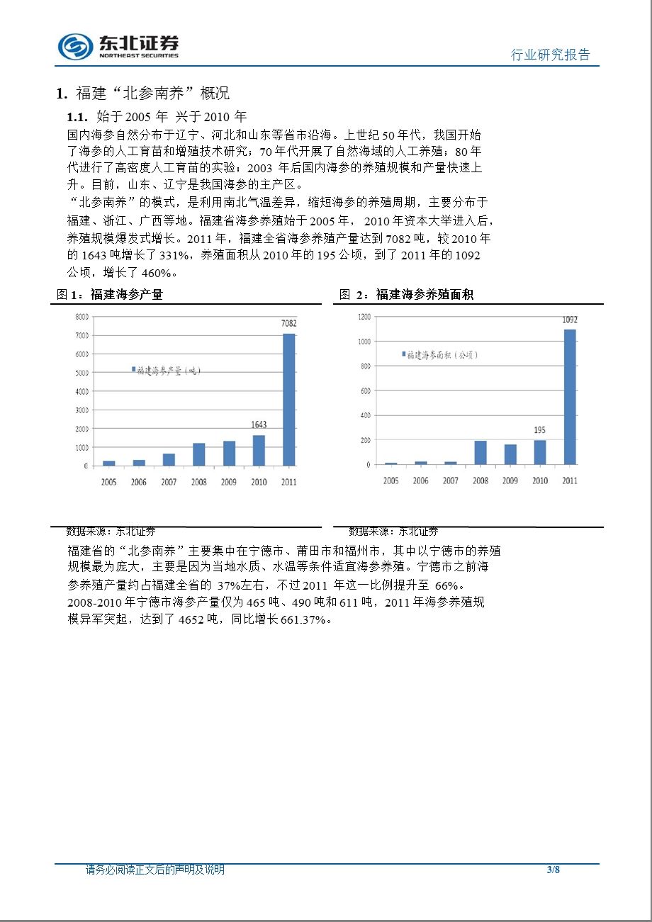 农林牧渔行业福建海参养殖草根调：养殖常规化增长空间有限-130221.ppt_第3页