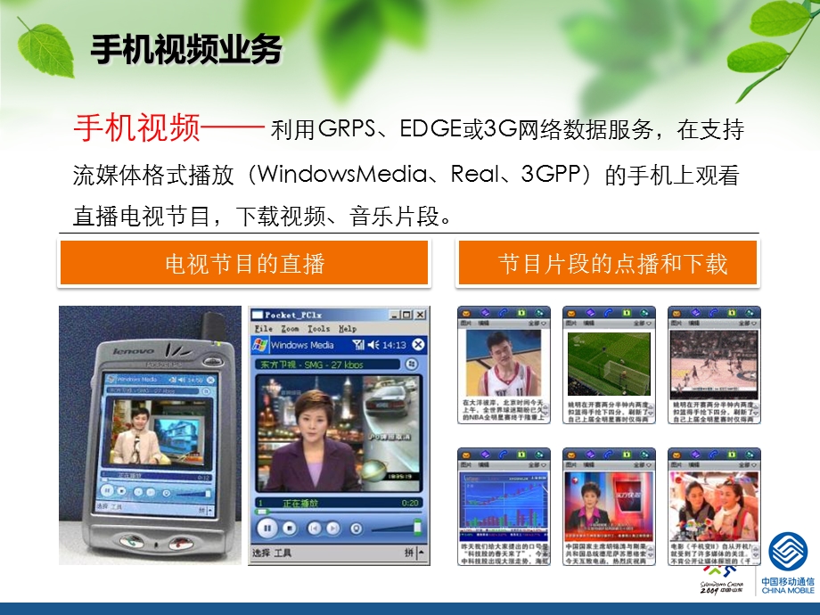 中国移动手机视频业务培训.ppt_第3页