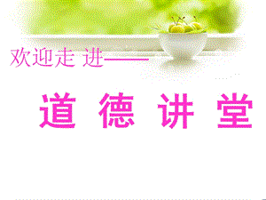 小学生道德讲堂PPT(2).ppt