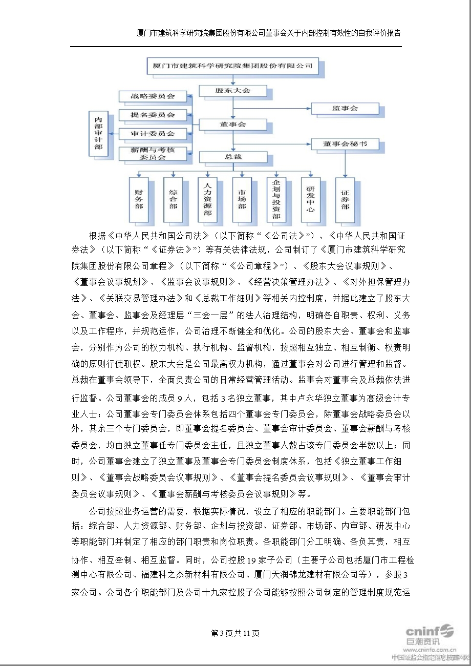 建研集团：董事会关于内部控制有效性的自我评价报告.ppt_第3页