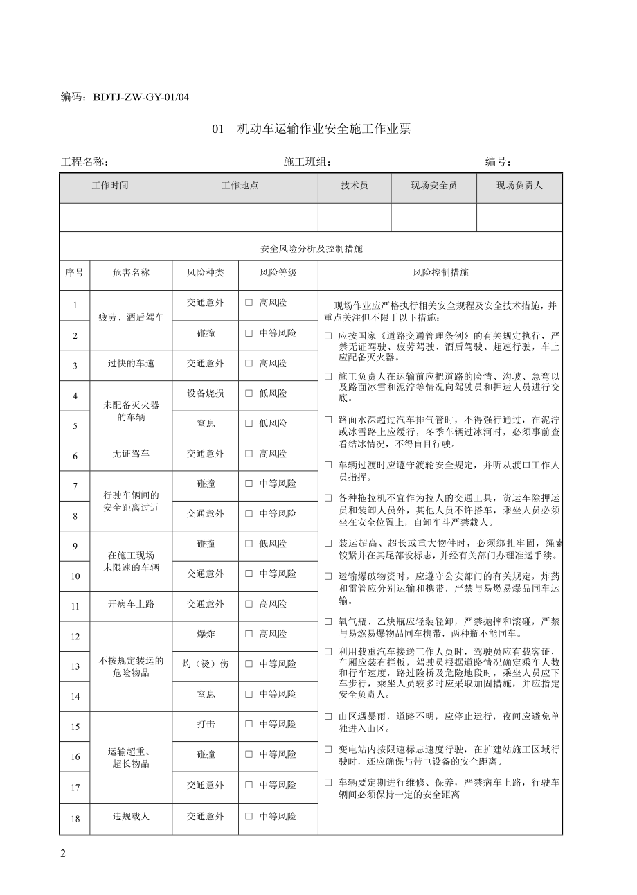 电网建设安全施工作业票(变电土建)).docx_第2页