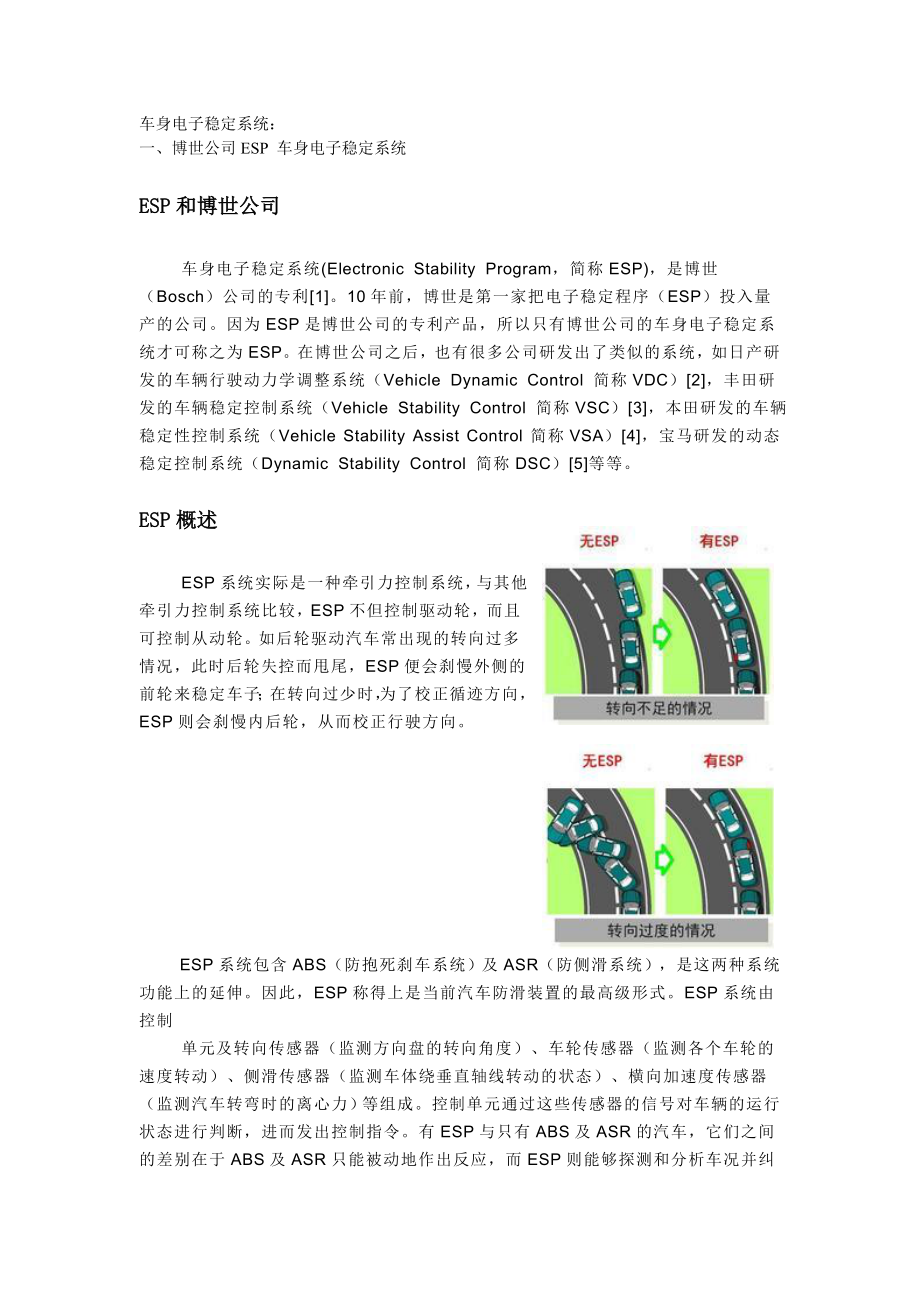 车身电子稳定系统.docx_第1页