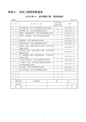 第八册配网工程(验评标准表).docx