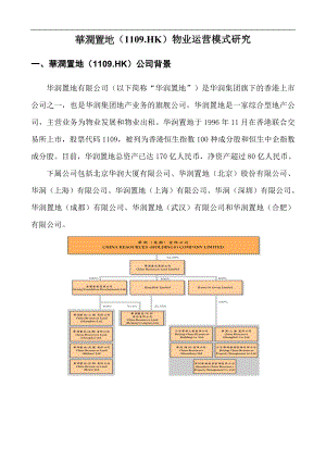 中原地产某地产物业运营模式研究.docx